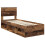 VidaXL vidaXL Bed Frame with Headboard Old Wood 75 x 190 cm Solid Pine Wood 3
