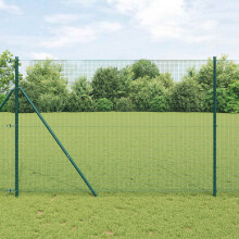 vidaXL Doppelstabmattenzaun 1000 x 160 cm Grün