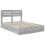 VidaXL vidaXL Storage Bed Grey Sonoma 140 x 200 cm Engineered Wood 7