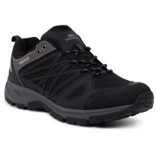 (40, Black/Black) Trespass Mens Walking Shoes - Fisk