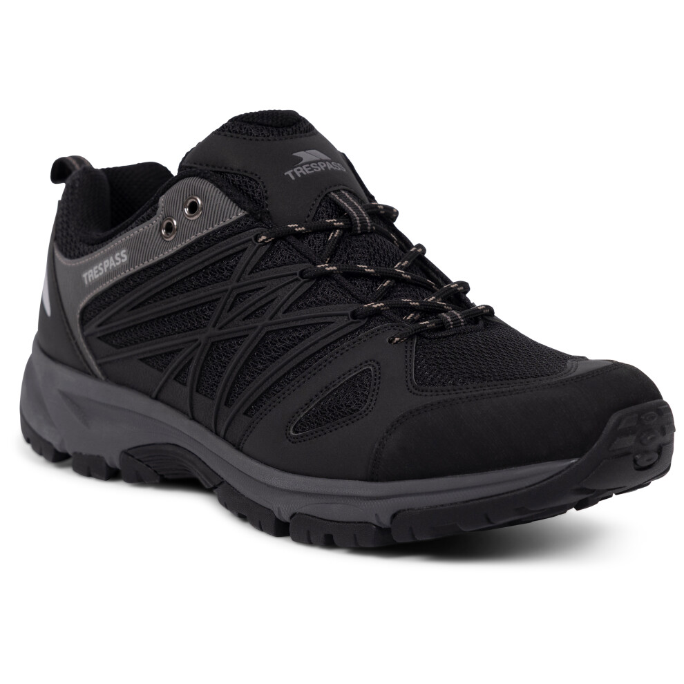 Trespass Men's Walking Shoes Fisk Black Size 6 - Image 2