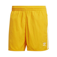 (3XL S, Orange) Adidas Mens Sprinter 3 Stripes Elasticated Waist Running Shorts