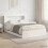 VidaXL vidaXL Bed Frame with Storage White 150 x 200 cm Engineered Wood 1