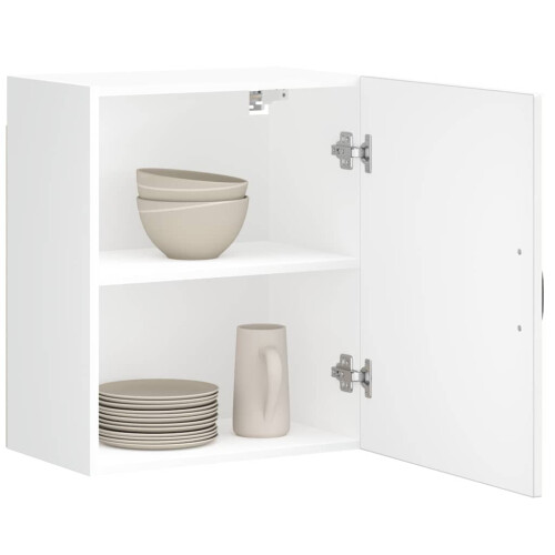 VidaXL vidaXL Kitchen Wall Cabinets 2 pcs Lucca High Gloss White Engineered Wood
