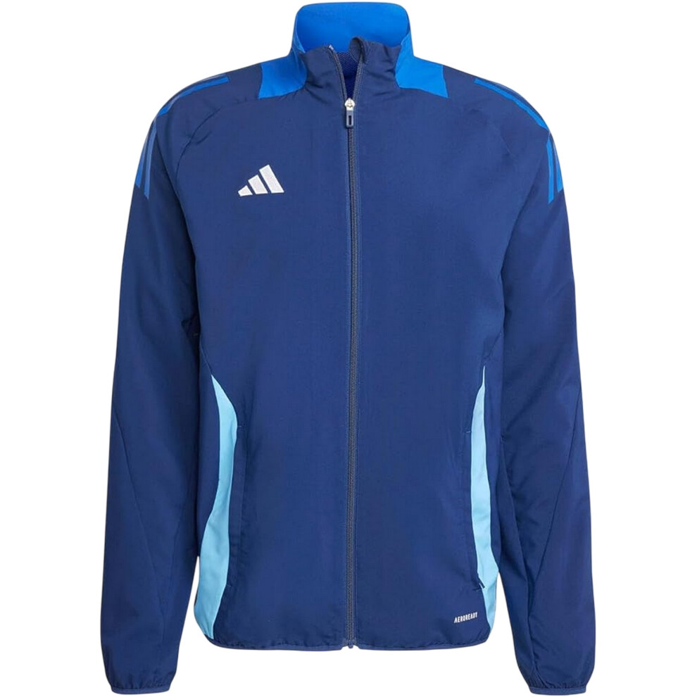 Adidas (L, Navy Blue) Mens Tiro 24 Raglan Track Jacket