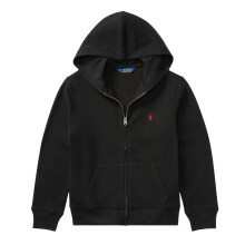 (2 Years, Black) Ralph Lauren Boys Full Zip Hoodie