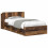 VidaXL vidaXL Bed Frame with Storage Old Wood 75 x 190 cm Engineered Wood 3