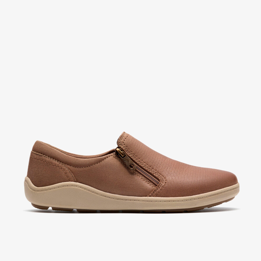 Clarks (Standard, 6 (Adults')) Bryianne Ashly Dark Sand Lea