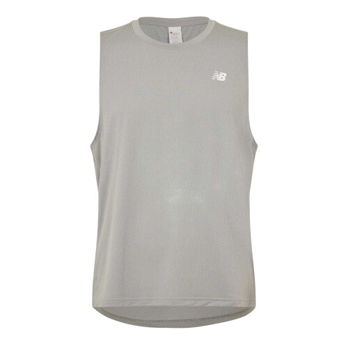 New Balance (M, Grey) New Balance Mens Accelerate Running Tank Top