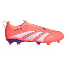 (11 UK Child, Orange/White) Adidas Childrens/Kids Predator 3 Firm Ground Football Boots