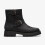Clarks (Wide, 4 (Adults')) Ledwick Haley Black Oily Lea 1