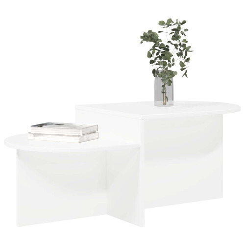 VidaXL vidaXL Coffee Table White 100 x 50 x 40 cm Engineered Wood 1