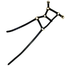 (Medium, Black) Hy Leather Foal Head Collar