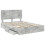 VidaXL vidaXL Storage Bed Concrete Grey 150 x 200 cm Engineered Wood 7