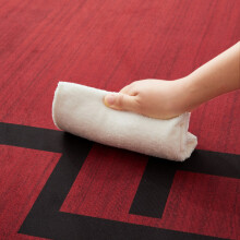 (5X7 Rug (160x230cm), Lexi) Printed Geometric Short Pile Rug with Rubber Backing - Non Slip Modern Area Carpet