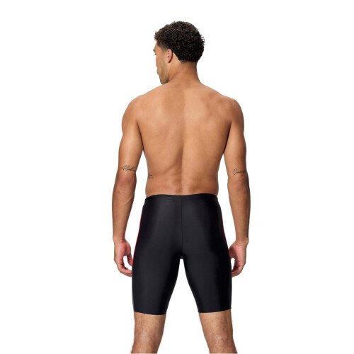 Speedo (S, Black/Red) Speedo Mens Dive Jammer Shorts 1