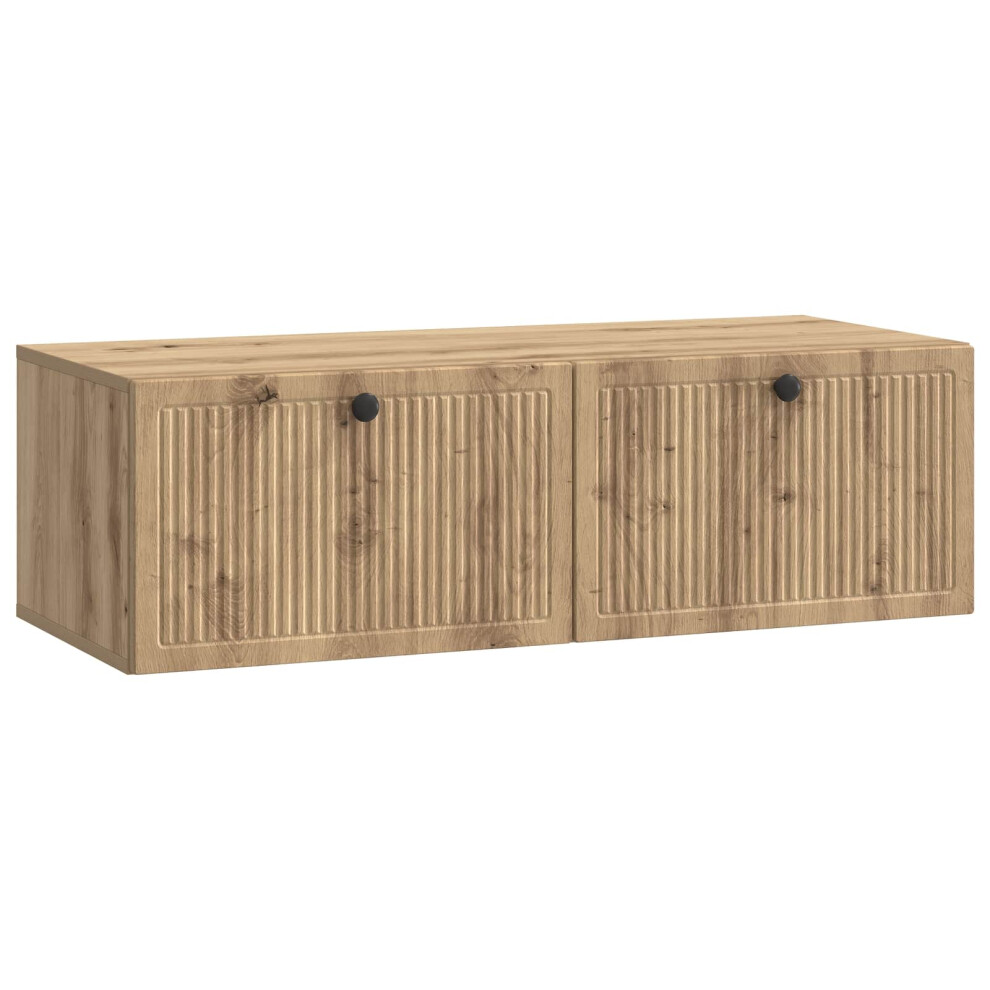 Vidaxl Wall-Mounted Tv Cabinet Artisan Oak 98 X 41 X 30 Cm