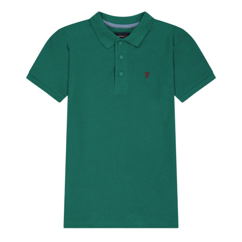 Farah (10-11 Years, Green) Farah Childrens/Kids Bugsworth Polo Shirt