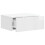 VidaXL vidaXL Wall-Mounted Bedside Cabinet with Drawer 2 pcs High Gloss White 3