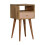 Solid Wood Bedside Table – Hand Painted,30*30*57cm 10