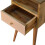 Solid Wood Bedside Table – Hand Painted,30*30*57cm 5
