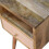 Solid Wood Bedside Table – Hand Painted,30*30*57cm 7
