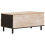 VidaXL vidaXL Coffee Table with Drawer White 80 x 54 x 40 cm Solid Mango Wood 4