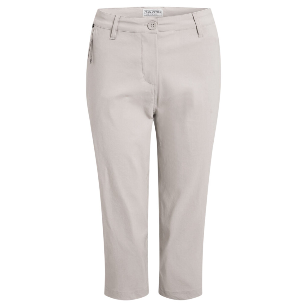 Craghoppers (18 Uk, Oyster) Womens/Ladies Kiwi Pro Iii Cropped Trousers