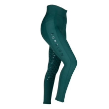 (9-10 Years, Green) Aubrion Girls Eltar Horse Riding Tights
