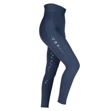 (13-14 Years, Navy) Aubrion Girls Eltar Horse Riding Tights