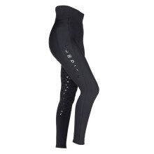 (7-8 Years, Black) Aubrion Girls Eltar Horse Riding Tights