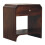 Dark Brown Walnut Bedside Table, 35*45*50cm 2