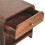 Dark Brown Walnut Bedside Table, 35*45*50cm 3