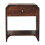 Dark Brown Walnut Bedside Table, 35*45*50cm 4