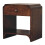 Dark Brown Walnut Bedside Table, 35*45*50cm 10