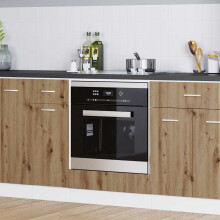 vidaXL Hängeschrank Artisan-Eiche Holzwerkstoff