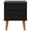 VidaXL vidaXL Bedside Cabinet Black 40 x 35 x 48 cm Solid Pine Wood 7