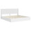 VidaXL vidaXL Bed Frame with Storage and Headboard White 180 x 200 cm 4