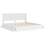 VidaXL vidaXL Bed Frame with Storage and Headboard White 180 x 200 cm 5