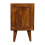 Solid Wood Gold-Tone Bedside Table, 30*30*50cm 6