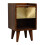 Solid Wood Gold-Tone Bedside Table, 30*30*50cm 5