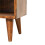 Solid Wood Gold-Tone Bedside Table, 30*30*50cm 11