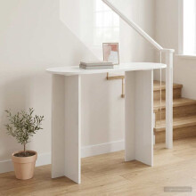 vidaXL Console Table with Storage High Gloss White 100 x 39.5 x 75 cm