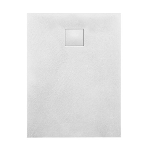 NES Home Matte White 1000 x 760mm Rectangular Polymarble Shower Tray 2