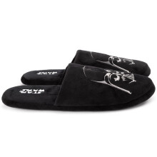 (7 UK-8 UK, Black) Star Wars Mens Dark Side Darth Vader Slippers