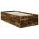 VidaXL vidaXL Bed Frame Smoked Oak 120 x 200 cm Engineered Wood 5