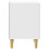 VidaXL vidaXL Bedside Table High Gloss White 43 x 34.5 x 50 cm 2