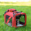 Foldable Pet Carrier for Small Dogs & Cats - Red 2