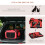 Foldable Pet Carrier for Small Dogs & Cats - Red 7