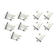 10 Pcs Fuel Module Main Jet for Briggs Stratton for Briggs Fuel Module Carburetor Repair Kit, 5 Pcs A & 5 Pcs B